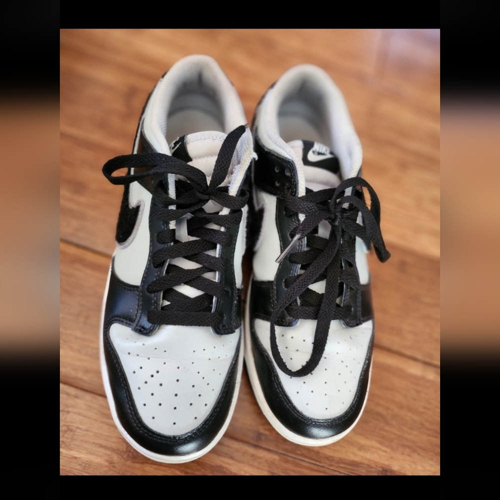Nike Dunk Low “Chenille Swoosh”Black Grey